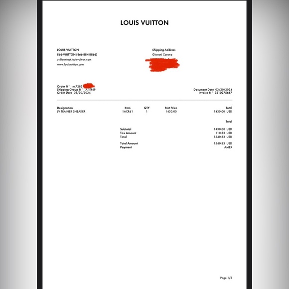 Louis Vuitton Trainer Sneakers 'Teal White'  - Tiffany Green - Size 11US, 10UK - Picture 15 of 15